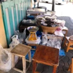 Slotici_na_cestach_Thajsko_Phetchaburi pouliční občerstvení